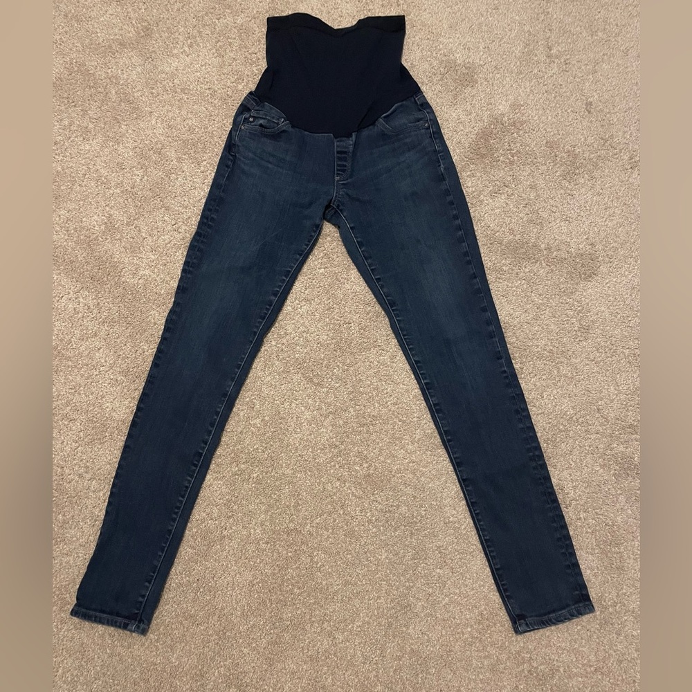 AG JEANS SECRET FIT BELLY SUSTAINABLE LEGGING ANKLE MATERNITY JEANS